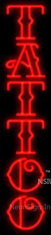 Red Tattoo Neon Sign 