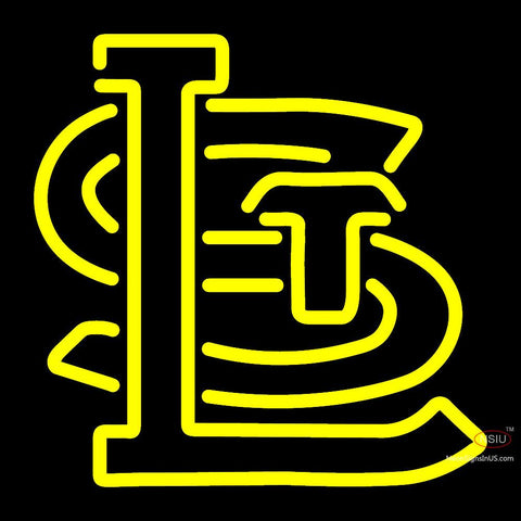 St Louis Cardinals Cap   Logo MLB  Neon Sign x 