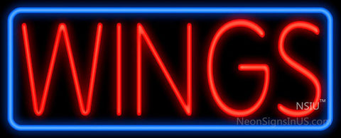 Wings Neon Sign 