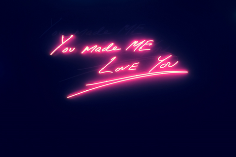 You made me love you Handmade Art Neon Signs 