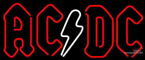 AC DC Band Music Neon Sign