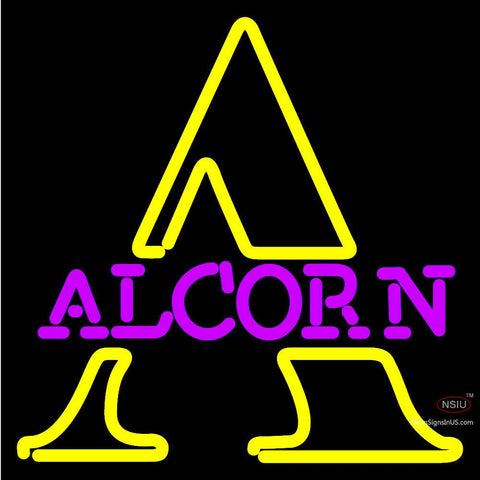 Alcorn State Braves Steam Neon Sign