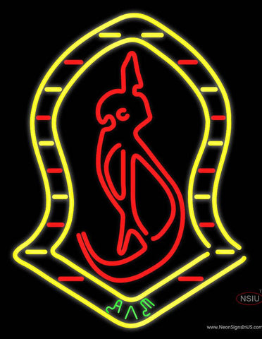 Alif Laam Meem Logo Real Neon Glass Tube Neon Sign