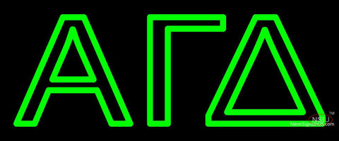 Alpha Gamma Delta Neon Sign 