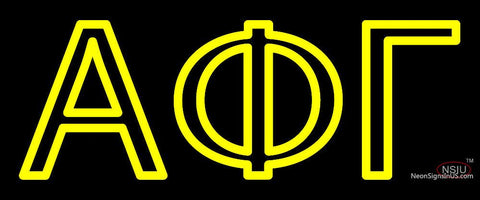 Alpha Phi Gamma Sorority Neon Sign