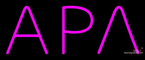 Alpha Rho Lambda Latina Greek Neon Sign  