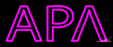 Alpha Rho Lambda Latina Greek Neon Sign 