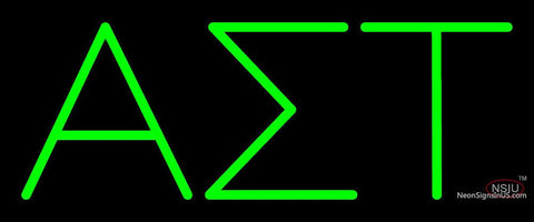 Alpha Sigma Tau Neon Sign  