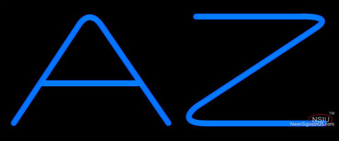 Alpha Zeta Neon Sign  