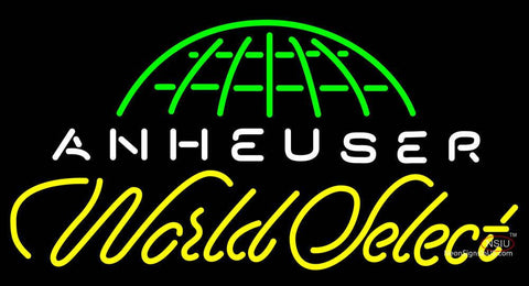 Anheuser World Select Neon Beer Sign