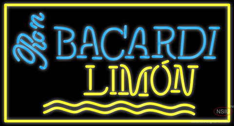 Bacardi Limon Neon Rum Sign 