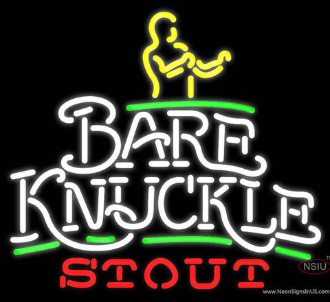 Bare Knuckle Stout Neon Beer Sign