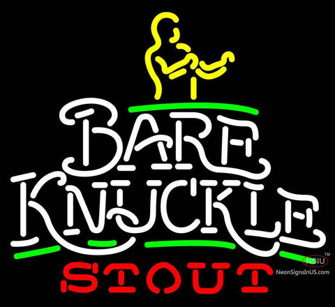 Bare Knuckle Stout Neon Beer Sign