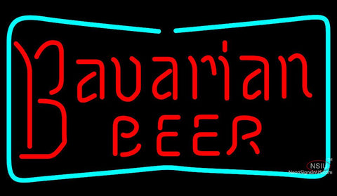 Bavarian Border Neon Beer Sign