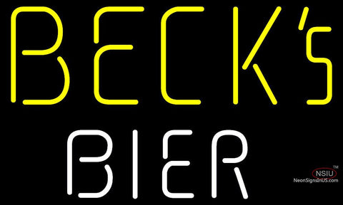 Becks Bier Neon Beer Sign