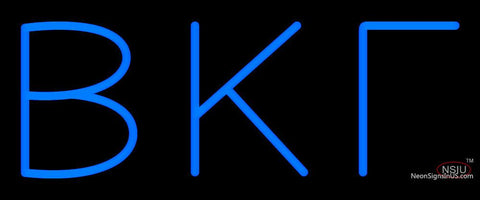 Beta Kappa Gamma Neon Sign  