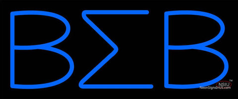 Beta Sigma Beta Neon Sign  