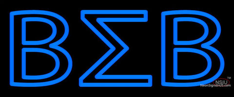 Beta Sigma Beta Neon Sign