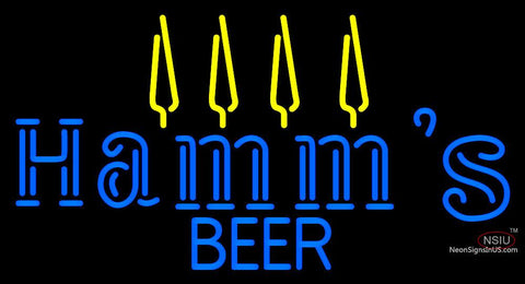 Blue Hamms Beer Neon Sign 