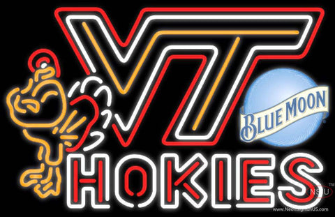 Blue Moon Virginia Tech Vt Hokies Logo