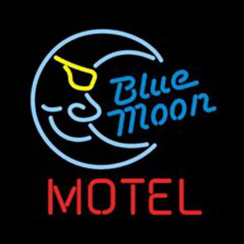 bluemoon hotel neon signs 