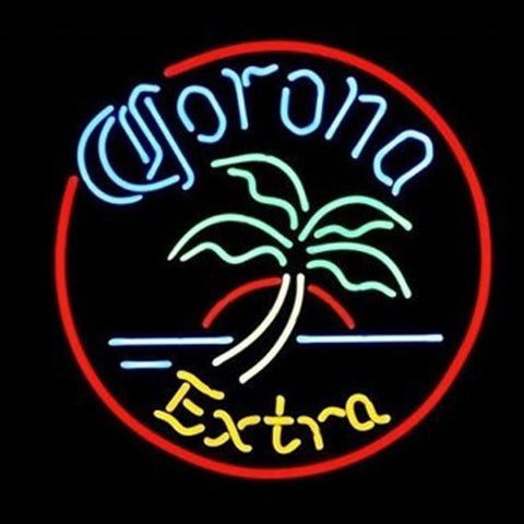 Brand New Corona Extra Real Glass Tube Neon Pub Light Sign 