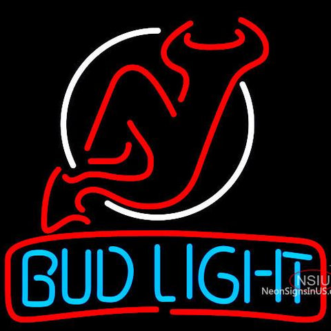 Bud Light Jersey Devil Neon Beer Sign x