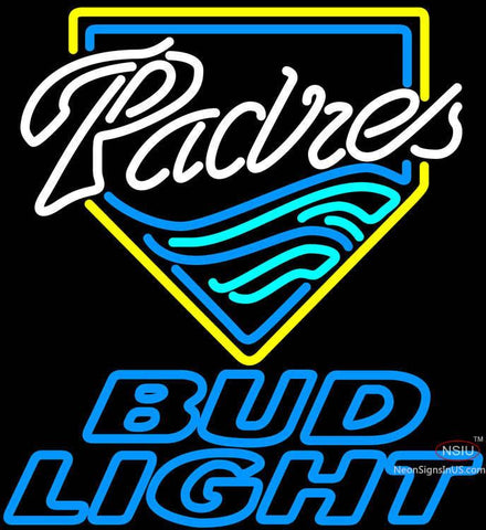 Bud Light San Diego Padres MLB Neon Sign 