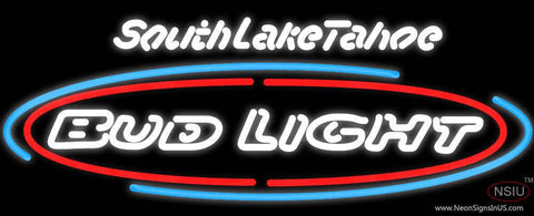 Bud Light South Lake Tahoe Neon Beer Sign