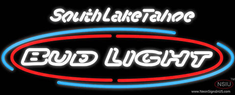 Bud Light South Lake Tahoe Neon Beer Sign 