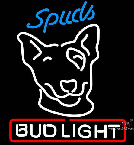 Bud Light Spuds Neon Beer Sign 