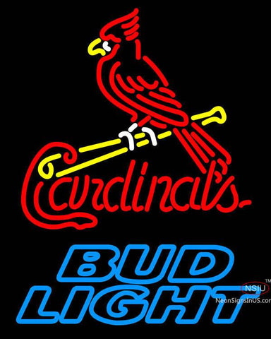 Bud Light St. Louis Cardinals MLB Neon Sign 