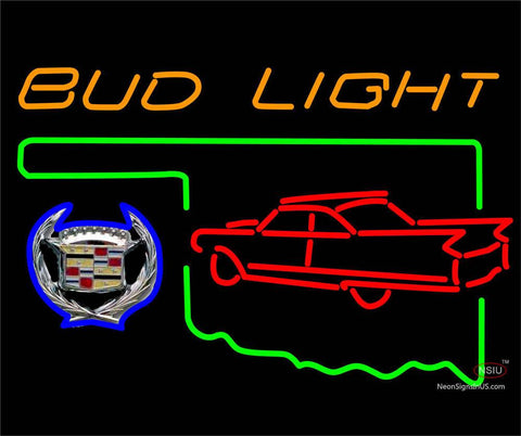 Budlight Oklahoma Calidac Car  Neon Sign