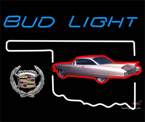 Budlight Oklahoma Calidac Car Neon Sign 