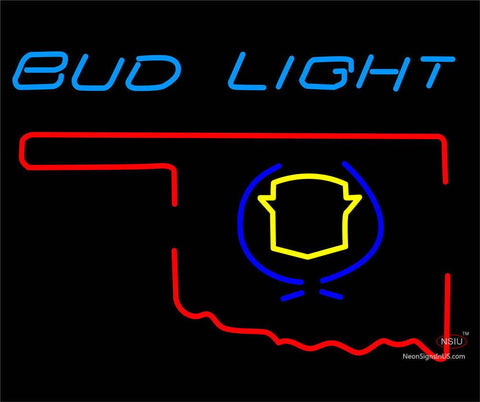 Budlight Oklahoma Calidac Color Neon Sign