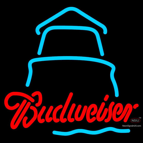 Budweiser Day Lighthouse Neon Sign x