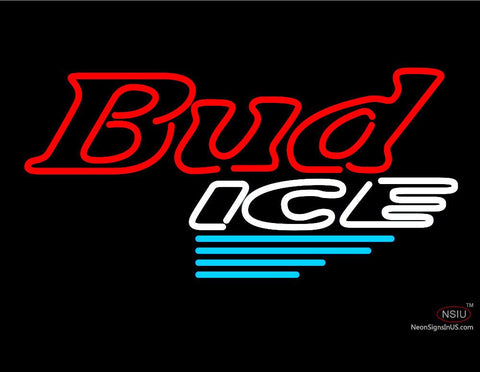 Bud Ice N.Y. Rangers Neon Beer Sign