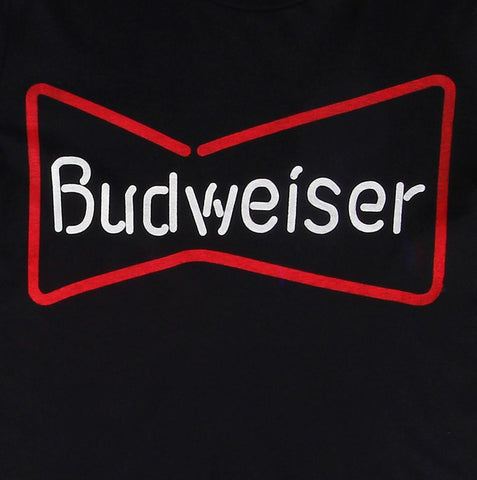 Budweiser Neon Sign Made In Usa T Shirt Logo 