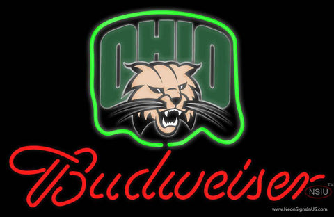 Budweiser Ohio Real Neon Glass Tube Neon Sign 