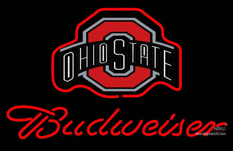 Budweiser Ohio State Neon Sign