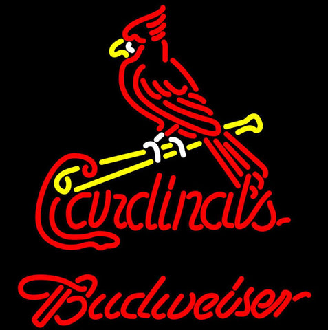 Budweiser St Louis Cardinals Mlb Neon Sign Giant 