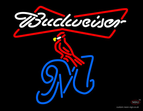 Budweiser St Louis Cardinals Neon Sign