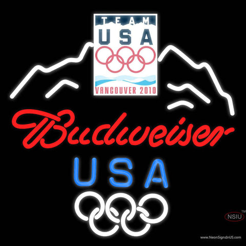 Budweiser Usa Real Neon Glass Tube Neon Sign 