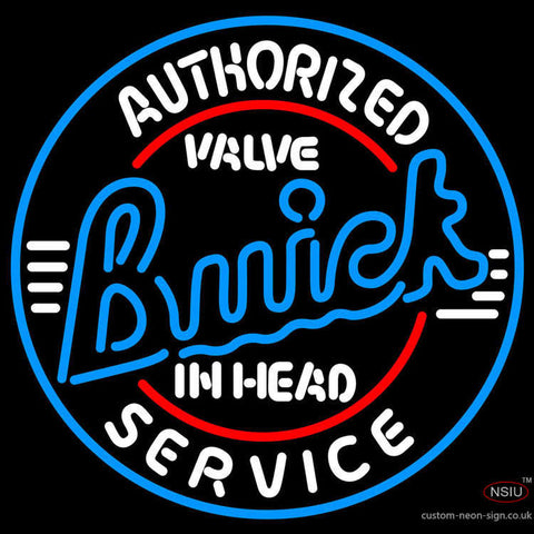 Buick Authorized Service Neon Sign