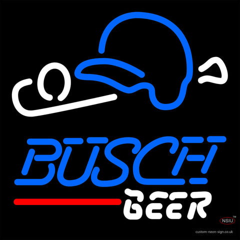 Busch Beer Baseball Neon Sign x