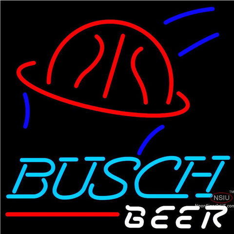 Busch Beer Basketball Neon Beer Sign x 