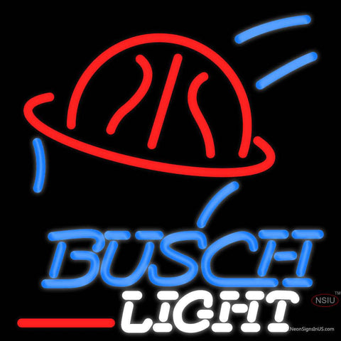 Busch Light Basketball Neon Beer Sign x 