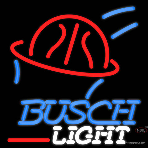 Busch Light Basketball Neon Beer Sign x 