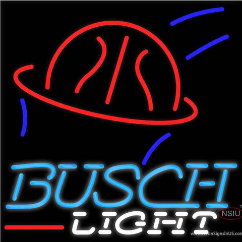 Busch Light Basketball Neon Beer Sign x 