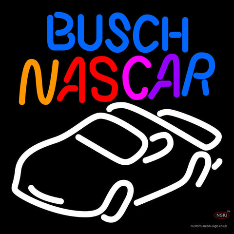 Busch Nascar Neon Beer Sign x